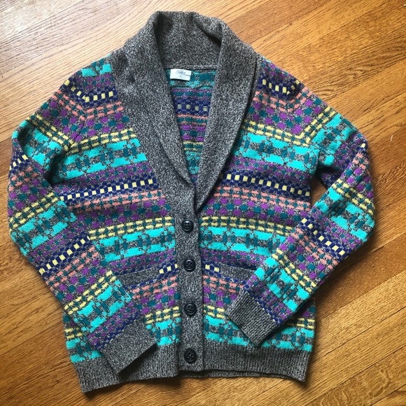 Madewell Wallace Wool Drape Collar Cardigan - Picture 3 of 7